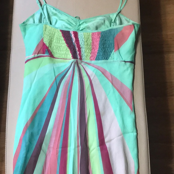 Dress 100% silk uk 12 summer dress gorgeous - Picture 3 of 8